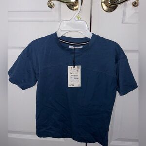 Kids Blue T-Shirt, with back graphics
